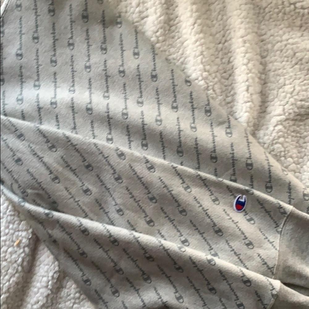 Champion grey crew neck size M.